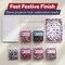 Patriotic Craft Embellishment Variety Pack – 6 Pack Red, White & Blue Polymer Clay Pieces, Gems, Beads & Rhinestones